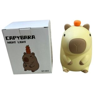 VELADOR CAPYBARA ZH-127 SILICONA RECARGABLE 80u｜CAPYBARA ZH-127 可充电硅胶夜灯（80件）