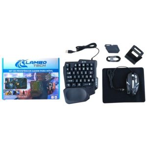SET DE PERIFERICOS GAMER PARA MOVIL LT-2558 LAMBO TECH 24u｜LAMBO TECHLT-2558手机游戏外设套装，共（24件）