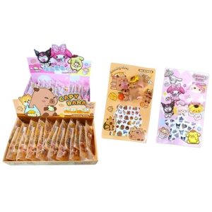 SET ANILLO Y STICKER HS-8010 PERSONAJE 1080u｜HS-8010 卡通戒指及贴纸套装（1080件）