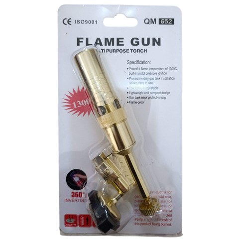 SOPLETE A GAS QM652 SOLDADOR PICO de COBRE 200u｜QM652 铜头焊枪（200件）