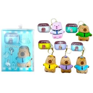 a23-image1456 AURICULAR BLUETOOTH con LLAVERO CAPYBARA TWS-36 RECARGABLE 100u|Capybara TWS-36 可充电蓝牙耳机(带钥匙扣)(100件)