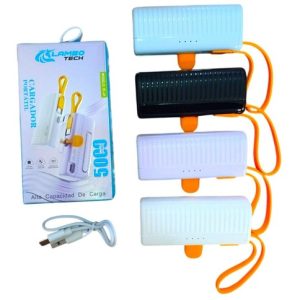 POWER BANK CARGADOR PORTATIL PL-41 5000mAh TipoC Lightning RECARGABLE blanco negro lila celeste 100u｜PL-41 5000mAh 可充电移动电源/充电器（Type-C Lightning接口，白色、黑色、淡紫色、浅蓝色（100件）