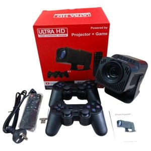 PROYECTOR Y CONSOLA DE JUEGOS HY320 MINI ULTRA HD 713-720p 64G Magis Netflix Google 12u｜HY320 迷你超高清 713-720p 64GB 投影仪兼游戏机，内置 Magis、Netflix 和 Google Play（12件）