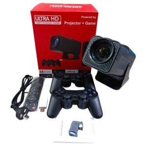 PROYECTOR Y CONSOLA DE JUEGOS HY320 ULTRA HD 713-720p 64G Magis Netflix Google 12u｜HY320 超高清 713-720p 64GB 投影仪和游戏机，内置 Magis、Netflix 和 Google Play（12件）