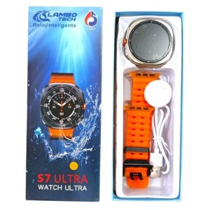 SMART WACTH S7 ULTRA LAMBO TECH 25azul 25beige 30negro 20naranja 100u｜S7 Ultra 智能手表 Lambo Tech 25个 蓝色 25个 米色 30个 黑色 20个 橙色（100件）