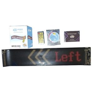 CARTEL LED FLEXIBLE LAMBO TECH 16x96px RGB PERSONALIZADO PARA AUTOS 59.5x12cm 40u｜LAMBO TECH柔性LED显示屏 16x96像素 RGB 汽车定制款 59.5x12厘米（40件）