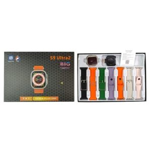 SET SMART WACTH S9 ULTRA2 7mallas SILICONA 50u｜S9 Ultra2智能手表套装，7个硅胶屏幕（50件）