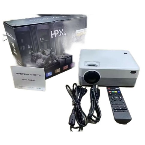 PROYECTOR HPX5 Android 10.0 12u｜HPX5投影仪 Android 10.0（12件）