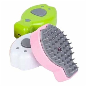 CEPILLO PULVERIZADOR VAPOR P/MASCOTA RECARGABLE  160u｜可充电宠物蒸汽喷雾刷（160件）
