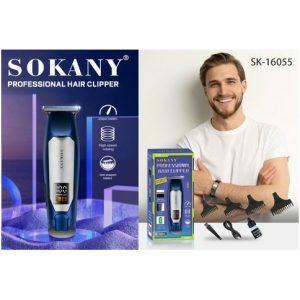 a23-image1581 CORTAPELO PROFESIONAL SOKANY SK-16055 c/VISOR RECARGABLE 60u|Sokany SK-16055 专业理发器,带可充电显示屏(60件)