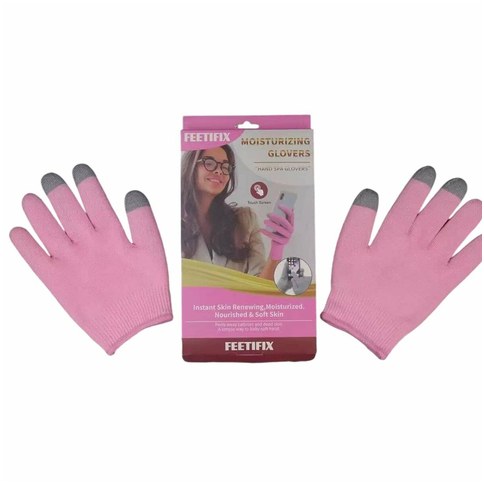 GUANTE HIDRATANTE SPA DEDO TACTIL FEETIFIX 200u｜FEETIFIX触屏SPA保湿手套（200件）