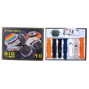 SET SMART WACTH S10proMax Wacth10 7mallas SILICONA 50u｜S10proMax智能手表套装，含7个硅胶屏幕（50件）
