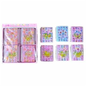 CUADERNO CON DECORACION A6 PERSONAJE LSCC 384u｜A6笔记本（LSCC字符装饰）（384件）
