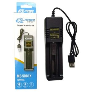 CARGADOR DE BATERIAS PILAS MS-5D81X USB 1000mA LAMBO TECH 200u｜Lambo Tech MS-5D81X USB 1000mA电池充电器（200件）