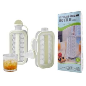CUBETERA BOTELLA p/HIELO MOLDE ESFERICO 100u｜球形冰块制冰瓶及制冰模具（100件）