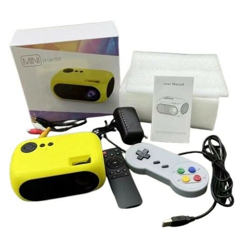 MINI PROYECTOR M8 C/JOYSTICK CONTROL REMOTO 20u｜M8迷你投影仪（带遥控摇杆）（20件）