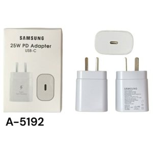 CARGADOR SAMSUNG 25w CABEZAL TipoC 500u｜三星 25W 充电器，Type-C 接口（500件）