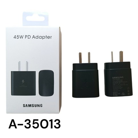 CARGADOR RAPIDO SAMSUNG CABEZAL 45w TipoC 500u｜三星 45W Type-C 快速充电器（500件）