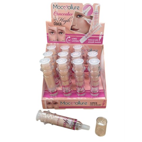 CORRECTOR TIPO JERINGA MOC867 MOCOALLURE 960u｜MocoAllure 注射器式遮瑕膏 MOC867（960件）