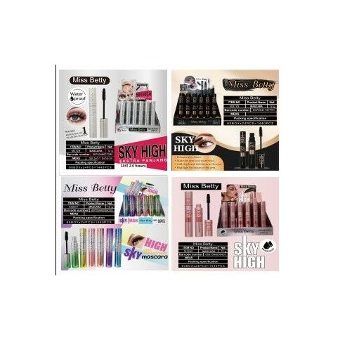 MASCARA DE PESTAÑA M3729 MISS BETTY 1440u｜Miss Betty 睫毛膏 M3729（1440件）