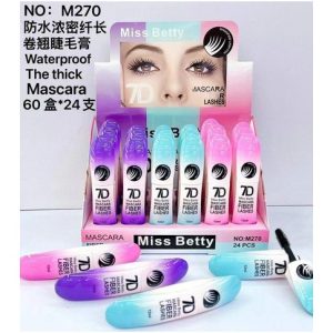 MASCARA DE PESTAÑA M270 MISS BETTY 1440u｜Miss Betty睫毛膏 M270（1440件）