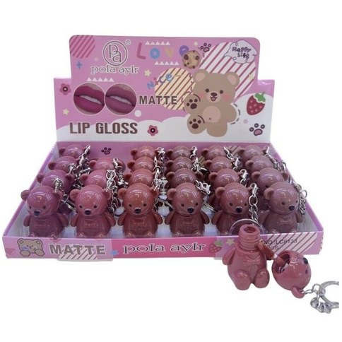 LABIAL GLOSS POLA AYIR OSITO 1440u｜唇彩 POLA AYIR 泰迪熊（1440件）