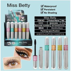 MASCARA DE PESTAÑA M205 MISS BETTY 1440u｜睫毛膏 M205 MISS BETTY（1440件）