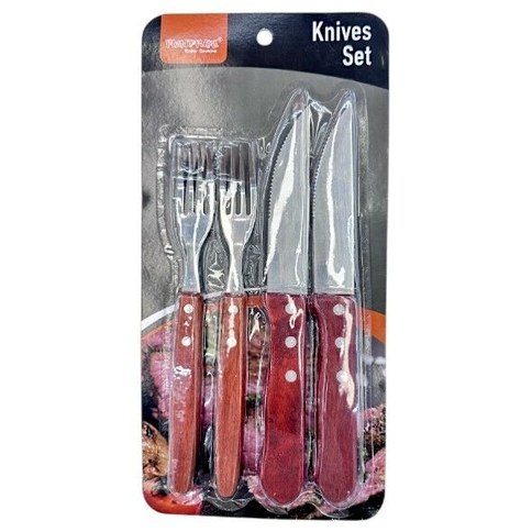 SET CUBIERTOS x4pcs 48u｜餐具套装 x4件（48件）