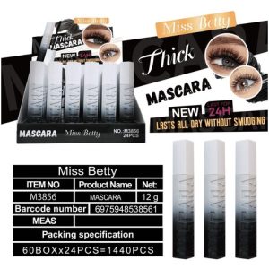 MASCARA DE PESTAÑA M3856 MISS BETTY 1440u｜贝蒂小姐睫毛膏 M3856（1440件）