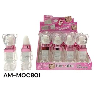 POLVO ILUMINADOR MONOCOLOR OSITO MOC801 MOCOALLURE 960u｜Mocoallure单色高光粉泰迪熊款 MOC801（960件）