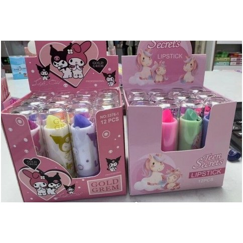 LABIAL CAMBIA COLOR 3376-1.3377 100u｜变色唇膏 3376-1.3377（100件）