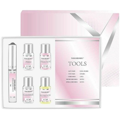 KIT LASH LIFT NAGARUKU  120u｜睫毛提升套装 NAGARUKU（120件）