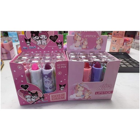 LAPIZ LABIAL 3371-1.3377 100u｜口红 3371-1.3377（100件）