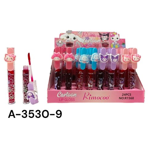 R1568 TINTA LABIAL PERSONAJE RIMOCOO 1440u｜Rimocoo个性唇釉 R1568（1440件）