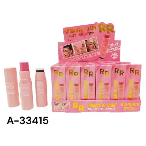 RUBOR R1375 2 EN 1 ROMANTIC RAIN 864u｜Romantic Rain二合一腮红 R1375（864件）
