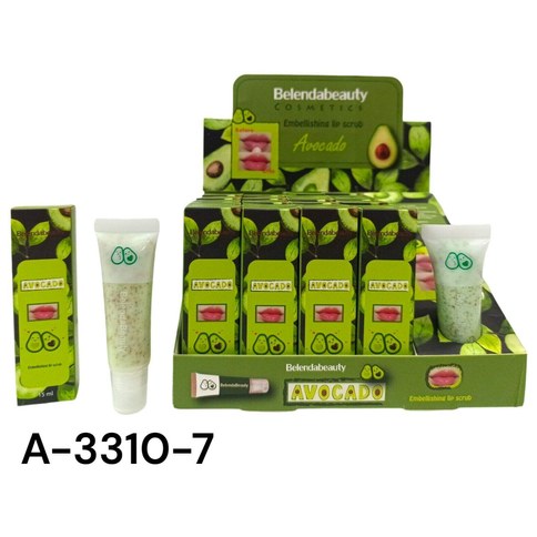 EXFOLIANTE LABIAL PALTA 10417 BELENDA BEAUTY 2100u｜Belenda Beauty 10417 牛油果唇部磨砂膏（2100件）