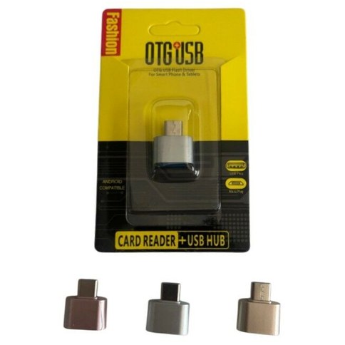 ADAPTADOR OTG USB-TipoC corto 1000u｜短款 USB Type-C OTG 适配器（1000件）