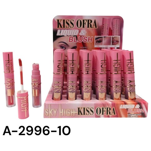 RUBOR LIQUIDO SKY HIGH N6046 KISS OFRA 1440u｜SKY HIGH 液体腮红 N6046 KISS OFRA（1440件）