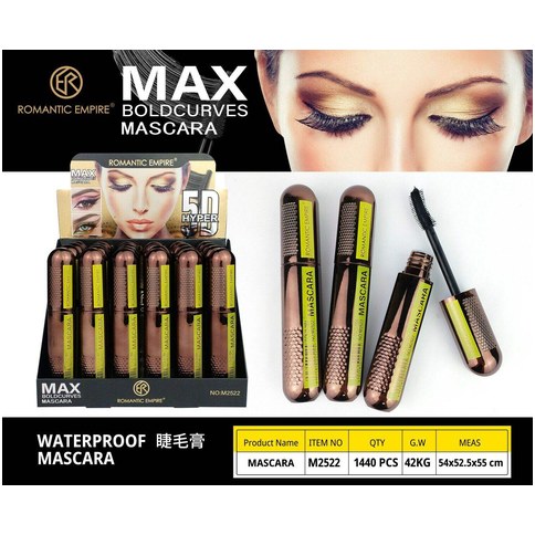MASCARA DE PESTAÑA M2522 720u｜睫毛膏 M2522（720件）