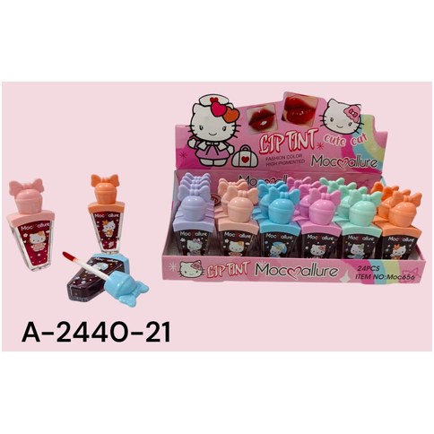TINTE LABIAL KITTY MOC656 MOCOALLURE 1440u｜唇釉 小猫咪 MOC656 MocoAllure（1440件）