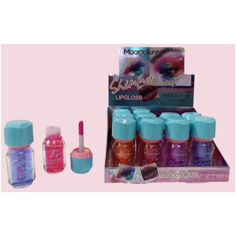 BRILLO LABIAL CON GLITTER MOC623 MOCOALLURE 960u｜闪亮唇彩 MOC623 MOCOALLURE（960件）