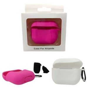FUNDA SILICONA AIRPODS 4ºGEN EN CAJA 400U｜硅胶 AirPods 第四代保护套（盒装）（400件）