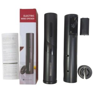 SACACORCHO ELÉCTRICO A PILA NEGRO MATE Y BRILLO 36U｜电池式电动开瓶器，哑光黑和亮光黑，共（36件）