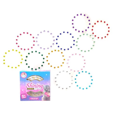 REPUESTO DE STRASS P/PELO 200U｜水钻发饰（200件）