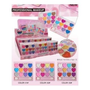6583 PALETA DE SOBRAS DE OJOS 12 TONOS EVERYWHERE EYE 384U｜6583 百搭眼影盘 12 色（384件）