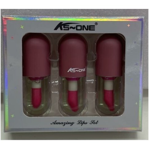 KS~ONE LABIAL BRILLO x3 480u｜KS~ONE 唇彩 x3（480件）