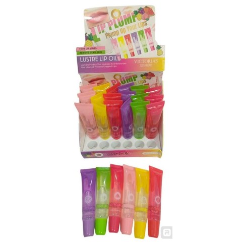 BRILLO LABIAL TUBO X24 1440U｜唇彩管 x24（1440件）