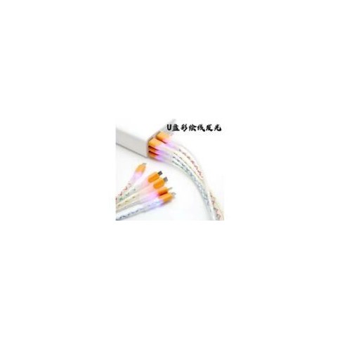 CABLE USB CON LUZ V8 1000U｜V8 USB 数据线（带灯）（1000件）
