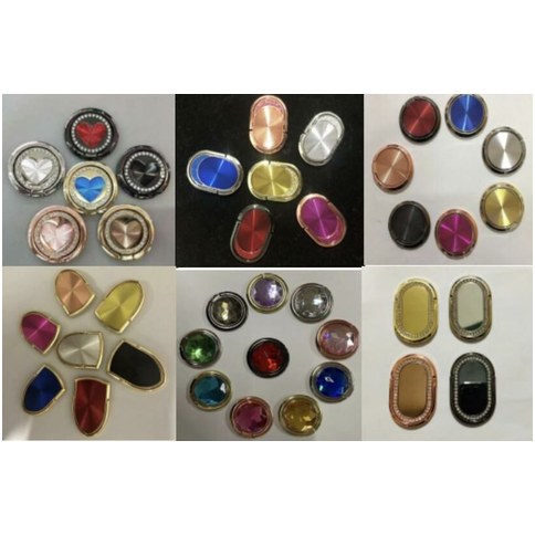 RING P/CELULAR 6 MODELOS METAL SURTIDOS 1000U｜金属手机指环（6 款）（1000件）