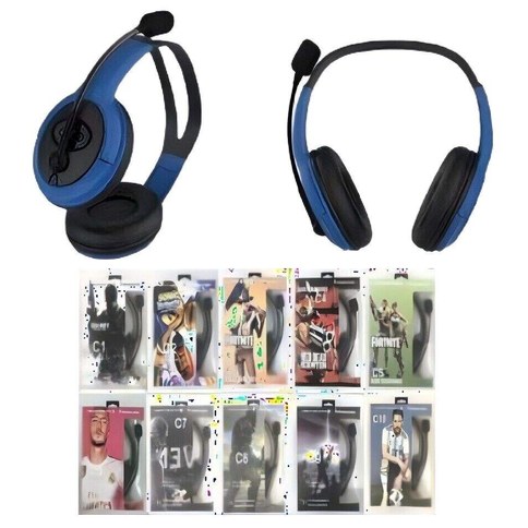 AURICULAR VINCHA GAMER CON DISEÑOS 100U｜游戏耳机（带图案）（100件）